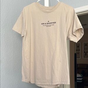 Beige Men's T-Shirt